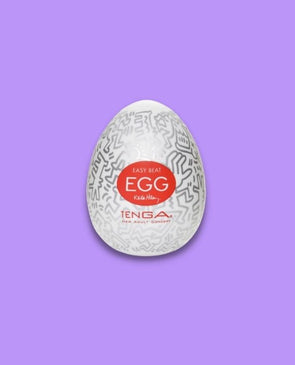 Tenga x Keith Haring Party Egg disposable male masturbator